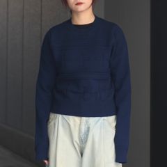 【残り一点】Cross Tite Knit