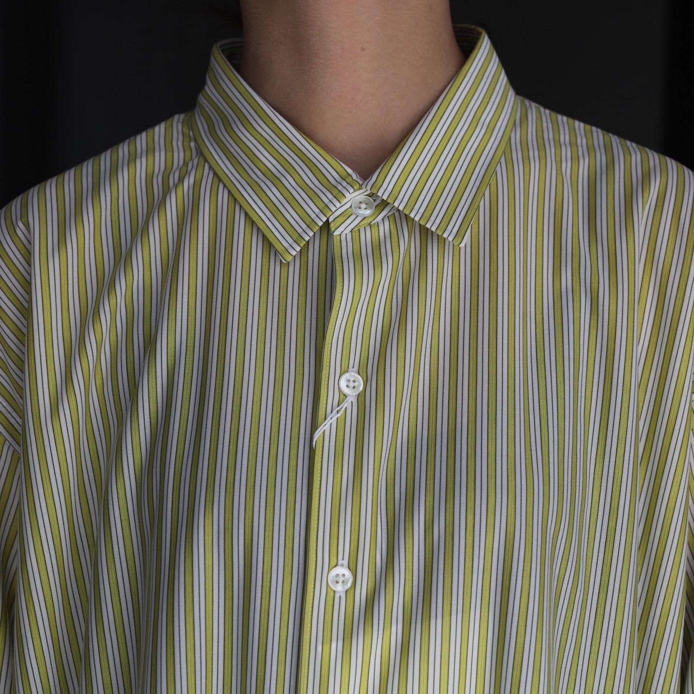 【残り一点】46G Stripe Atmosphere Shirt