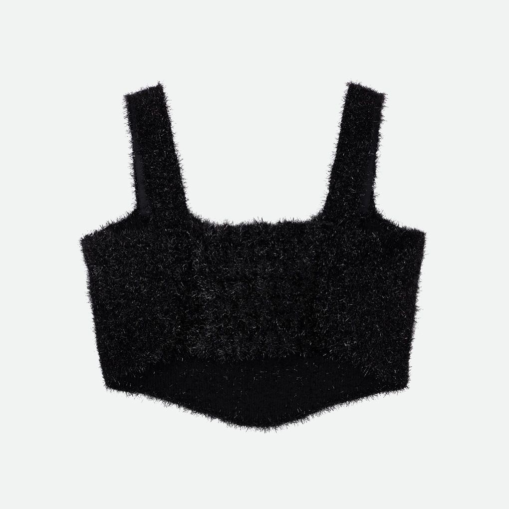 【残り一点】Glitter Knit Bustier