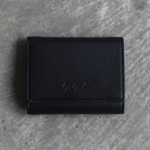 【残り一点】三つ折りウォレット_S(SHRINK LEATHER)
