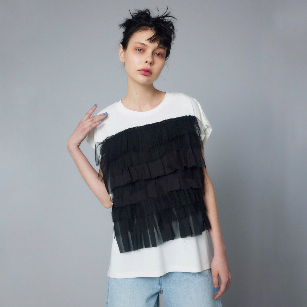 【残り一点】Many Gather Attachment Tops