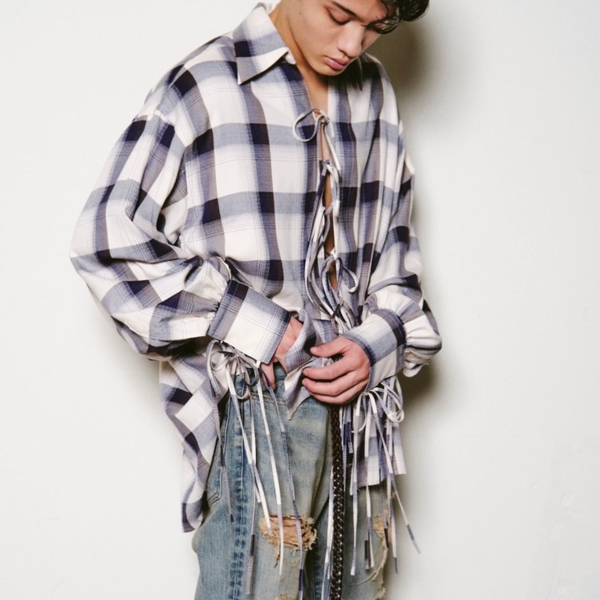 【残り一点】Ombre Corded Shirt