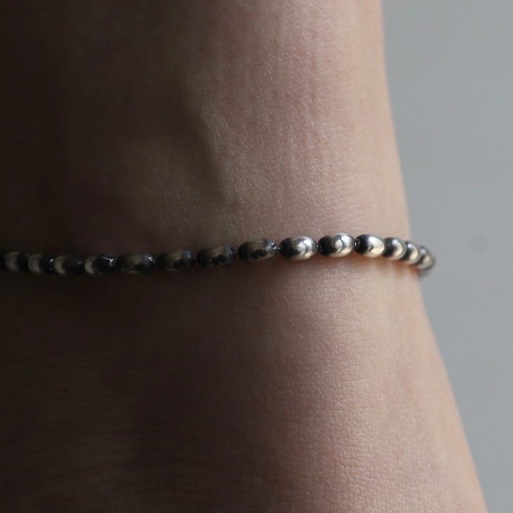 【お取り寄せ注文可能】Narrow Oval Bowl Chain Anklet