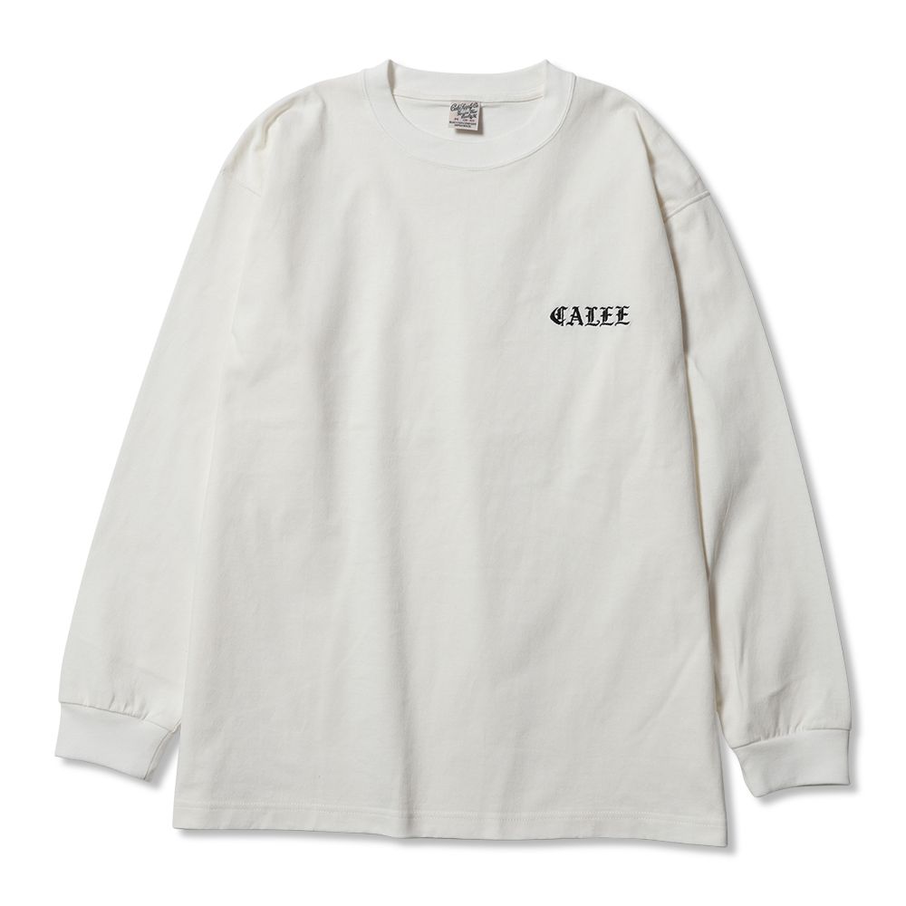 【残り一点】Vintage Type Embroidery L/S Tee