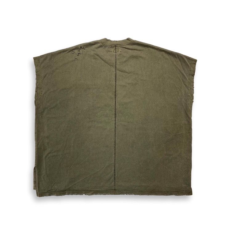 【残り一点】Damaged Tunic with Pocket(PIGMENT DYED)