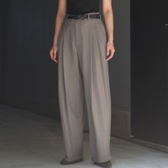 【残り一点】3 Tuck Wool Serge Trousers