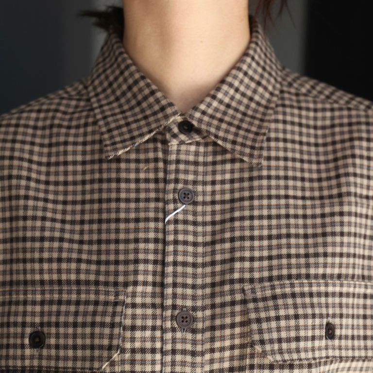 UNIVERSAL PRODUCTS - 【残り一点】Original Check L/S Work Shirts  