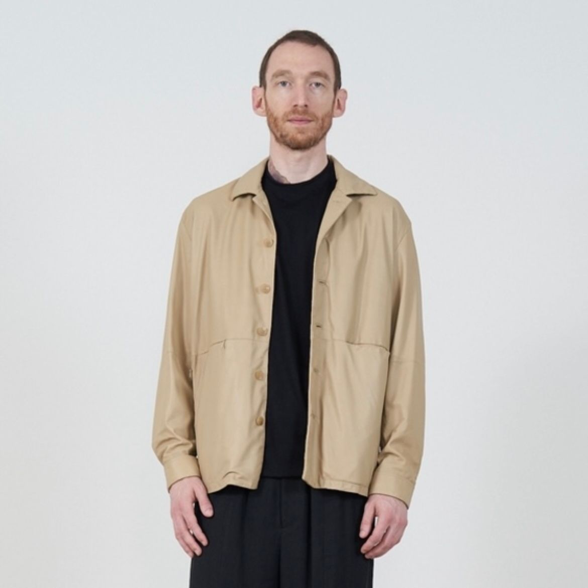 【セール 登場から人気沸騰】 - YOKE 【残り一点】Leather STORE ONLINE ACRMTSM | Jacket Shirt ジャケット・アウター