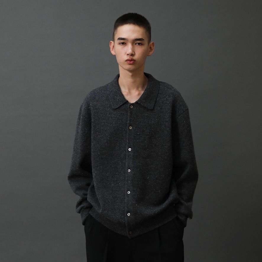 【残り一点】Scape Polo Wool Cardigan