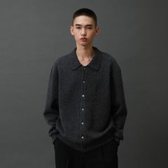 【残り一点】Scape Polo Wool Cardigan