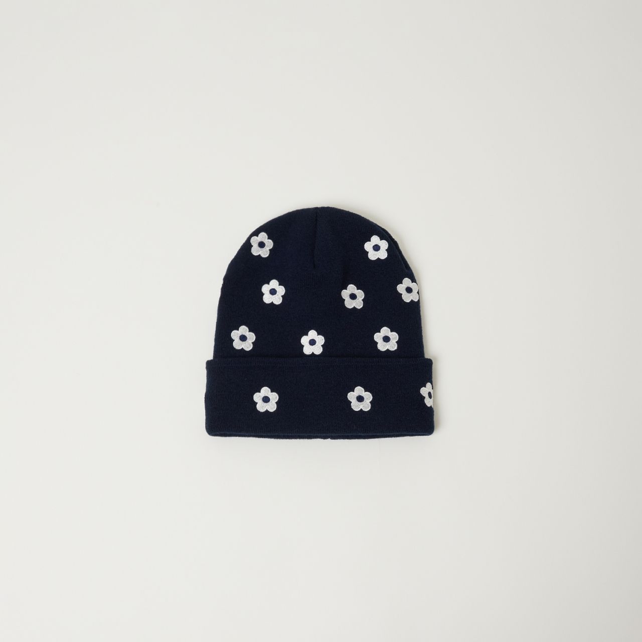 【残りわずか】Flower Embroidery Beanie