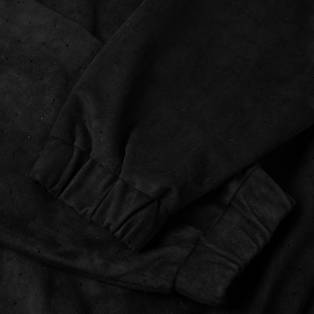 【残り一点】Perforated Faux Suede Jacket