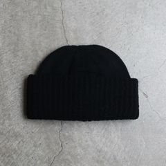 【残りわずか】Wool Knit Cap(BLACK)