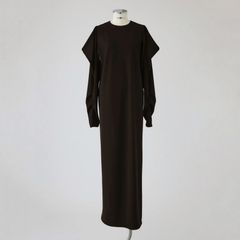 【残り一点】Drape Sleeve Cut Dress