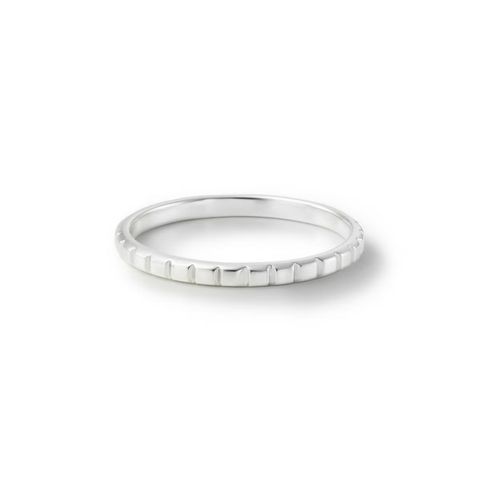 【お取り寄せ注文可能】Flat Studs Ring S(PLATINUM950)