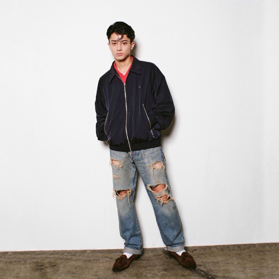 SUGARHILL - 【残りわずか】Damaged Modern Denim Pants