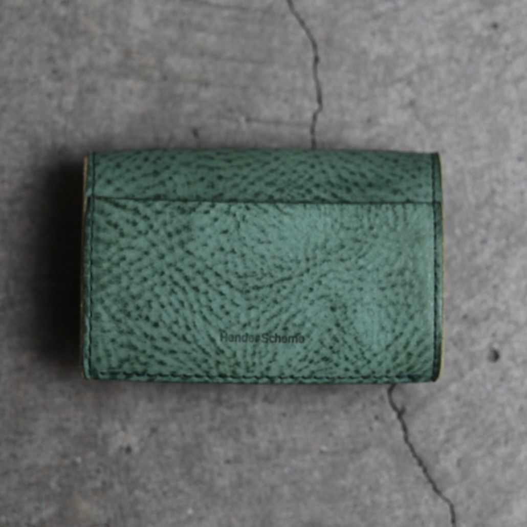 【残りわずか】Clasp Coin Case(GREEN)