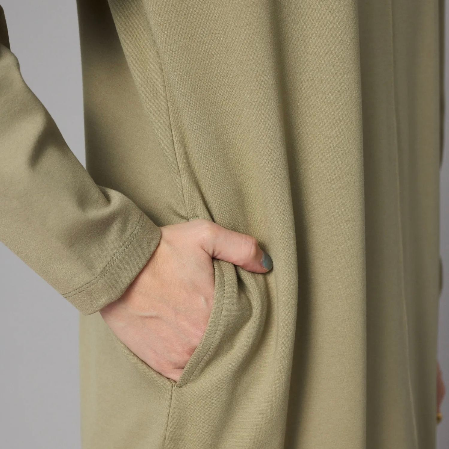 【残り一点】Balloon Hem Ponte Dress