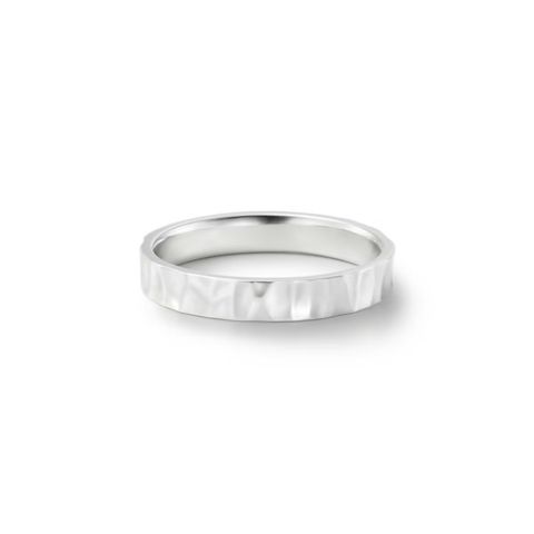 【お取り寄せ注文可能】Crack Square Ring(PLATINUM950)