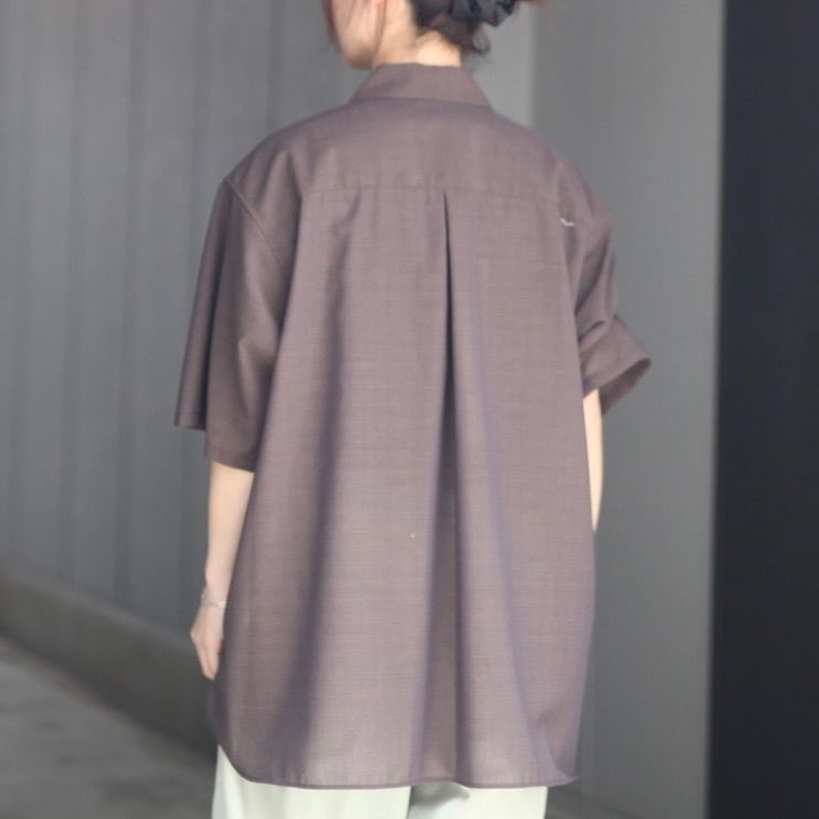 【残り一点】Open Collar Shirt_C
