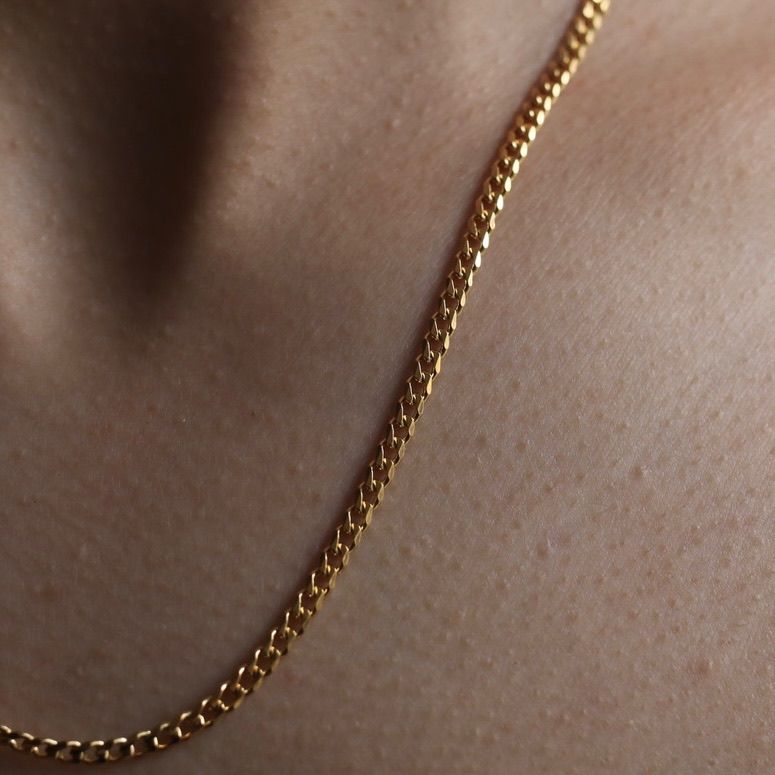 【残り一点】Saffi Necklace 50cm(GOLD)