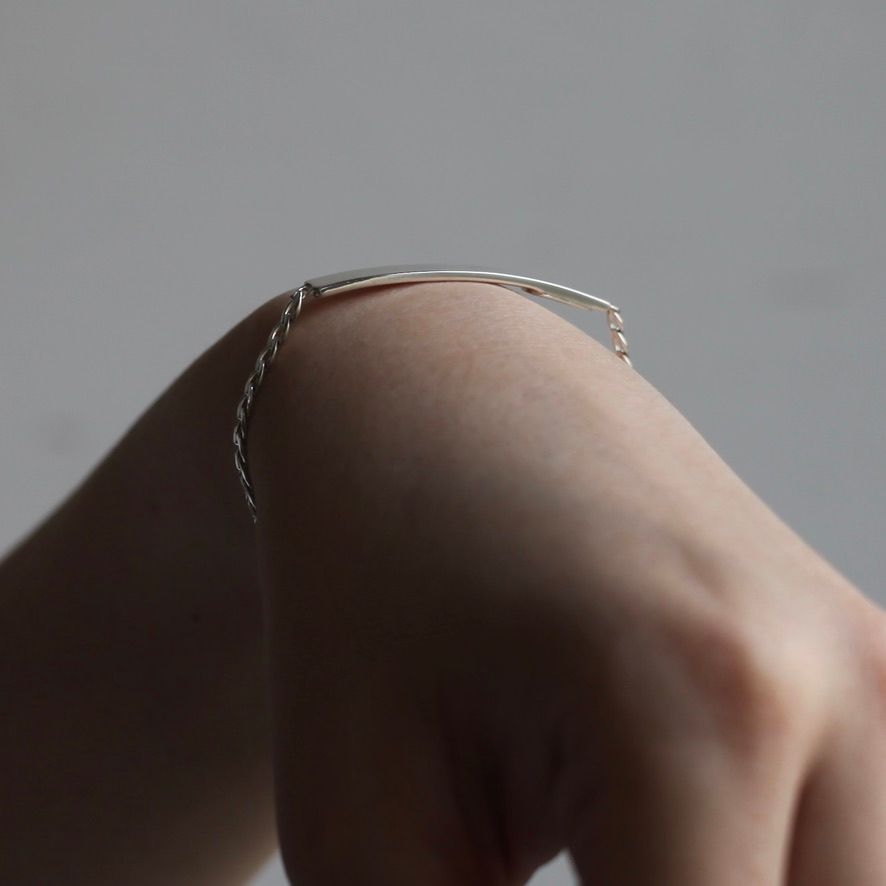 【お取り寄せ注文可能】ID Bracelet_XS(SILVER)