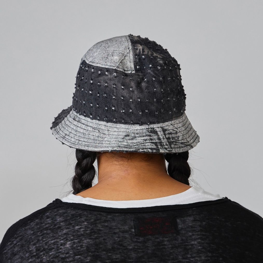 【残り一点】Denim Mashup Bucket