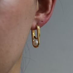 【残り一点】Joined Paths Earring 左耳用(GOLD)