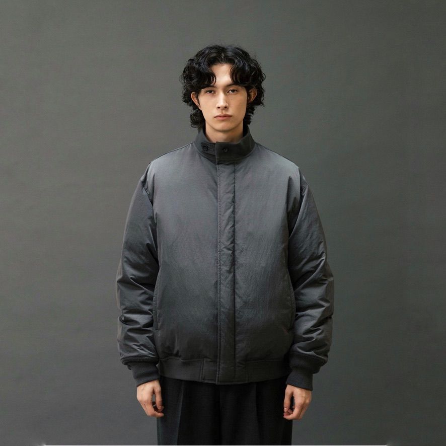 美品　エムズグレイシー　ラビットファー　ダウンコート　Aライン　ピンク　40 大人 シンプル ファー 付き ロング ダウン ジャケット コート
