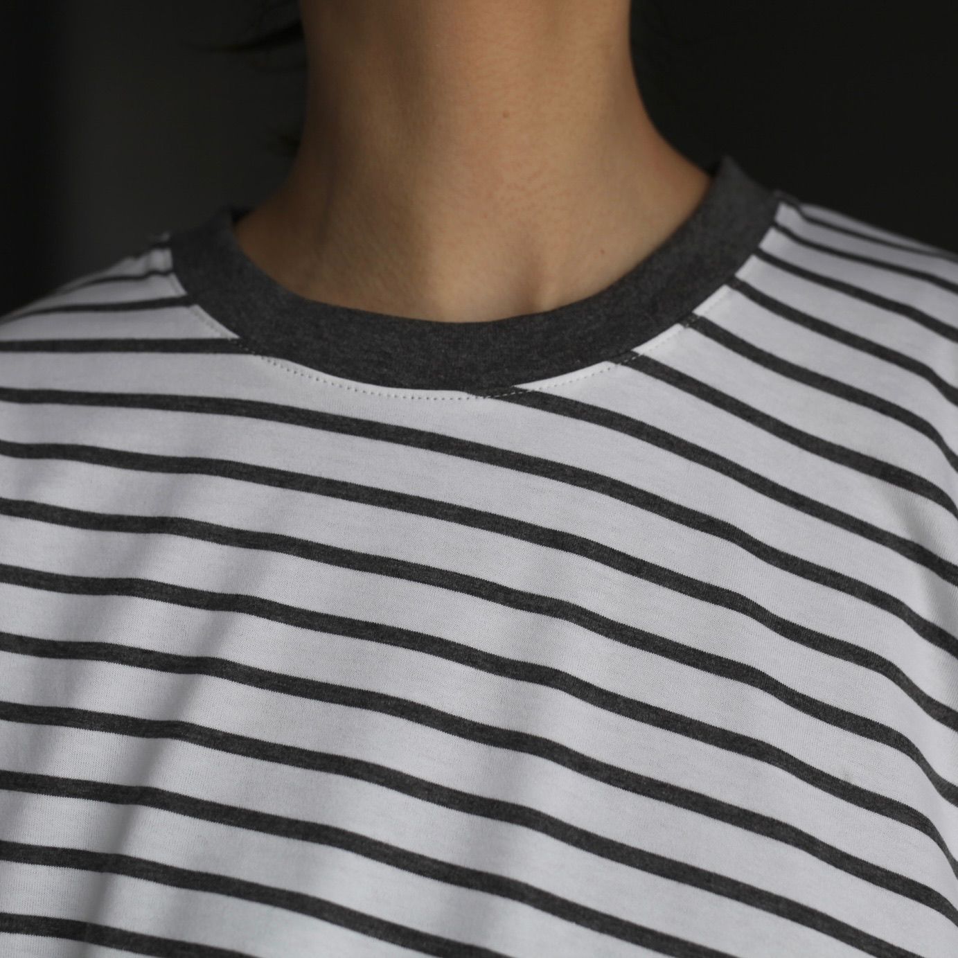 【残り一点】バイアスボーダーL/S TEE