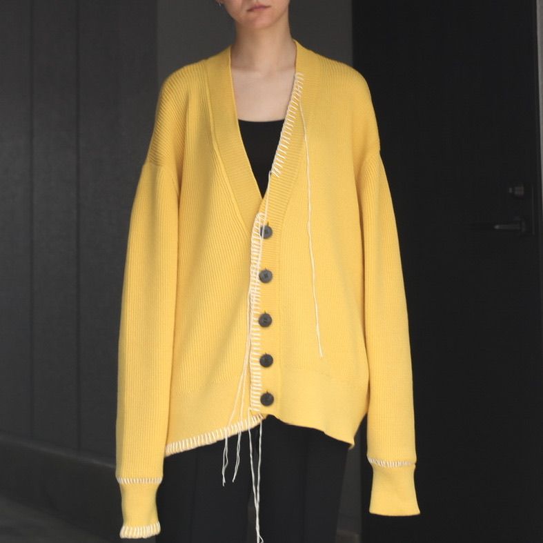 OUAT YELLOW OFFICE CARDIGAN カーディガン www.ch4x4.com