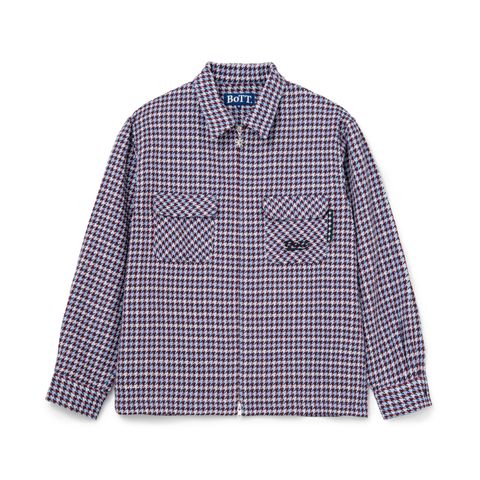【残り一点】Zip-up Flannel Shirt