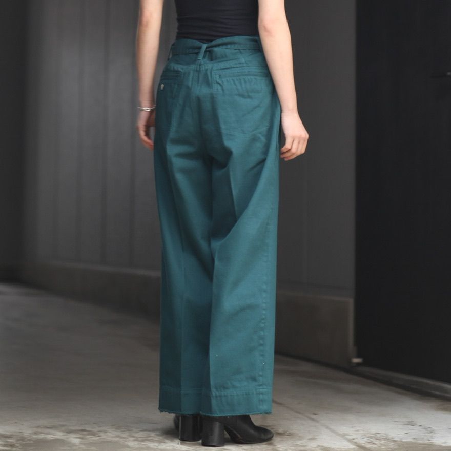 YOKE - 【残りわずか】Belted Wide Legged Denim Trousers | ACRMTSM