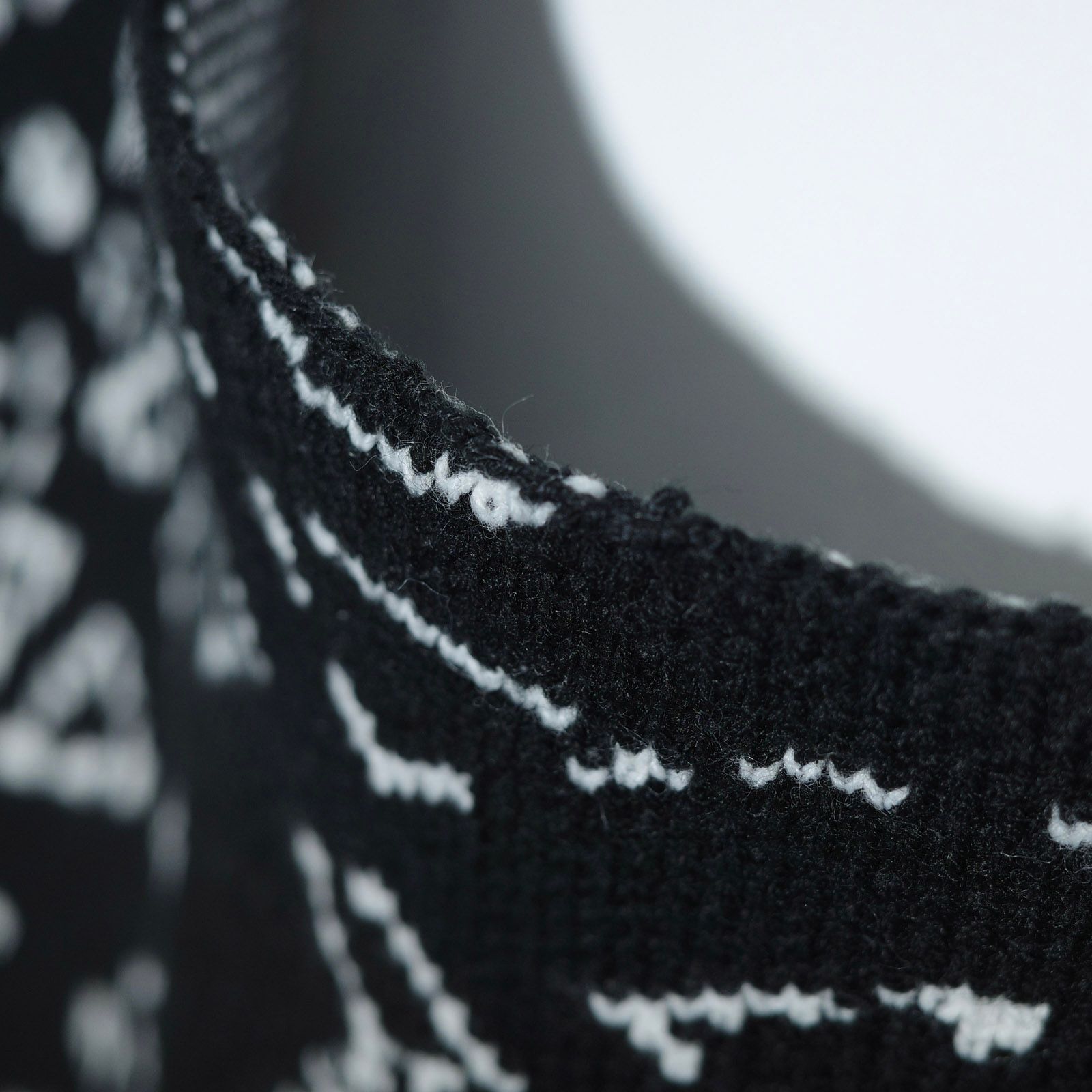 【残り一点】Face Knit Blanket