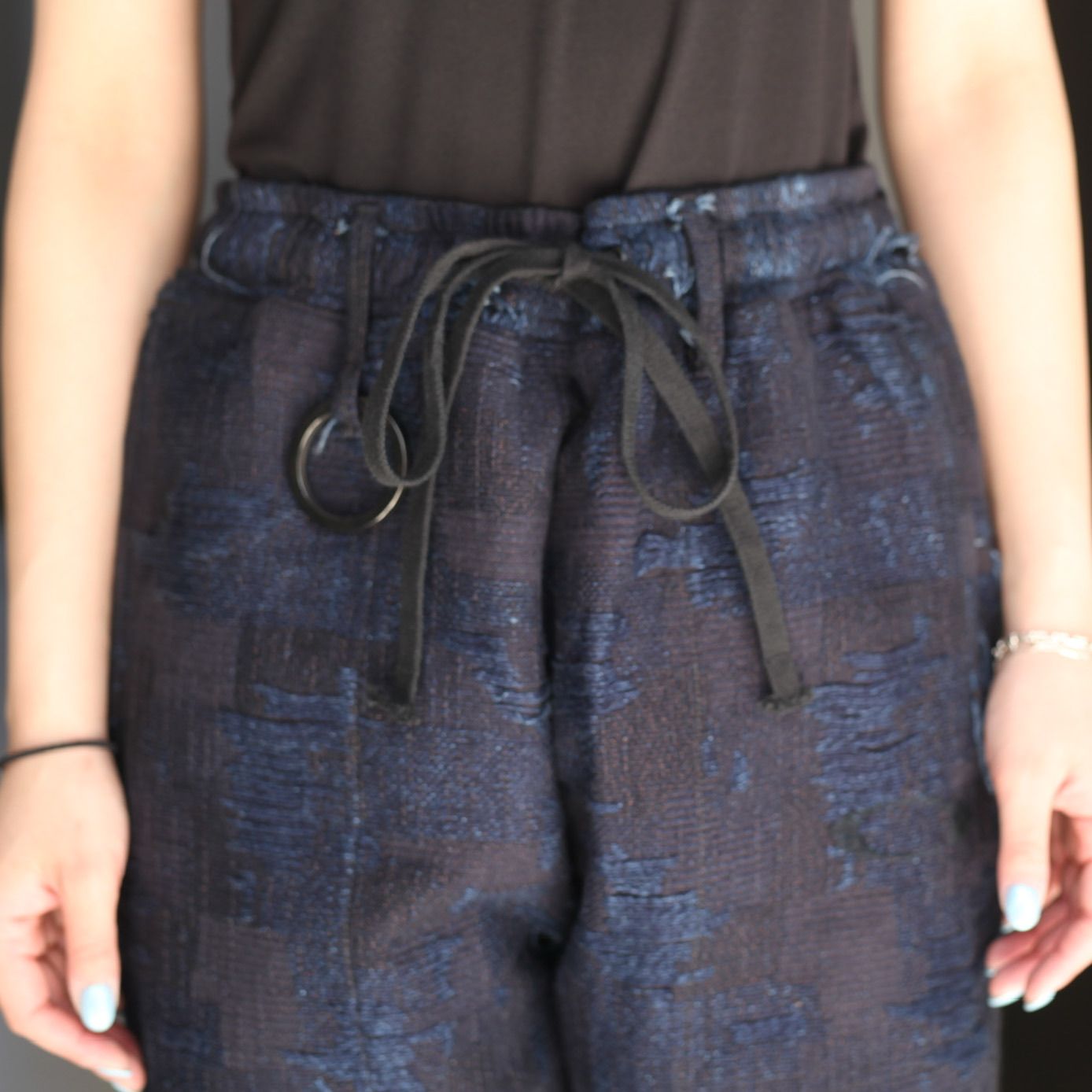【残り一点】Twist Line Truck Pants Boro Crust(AIZEN)