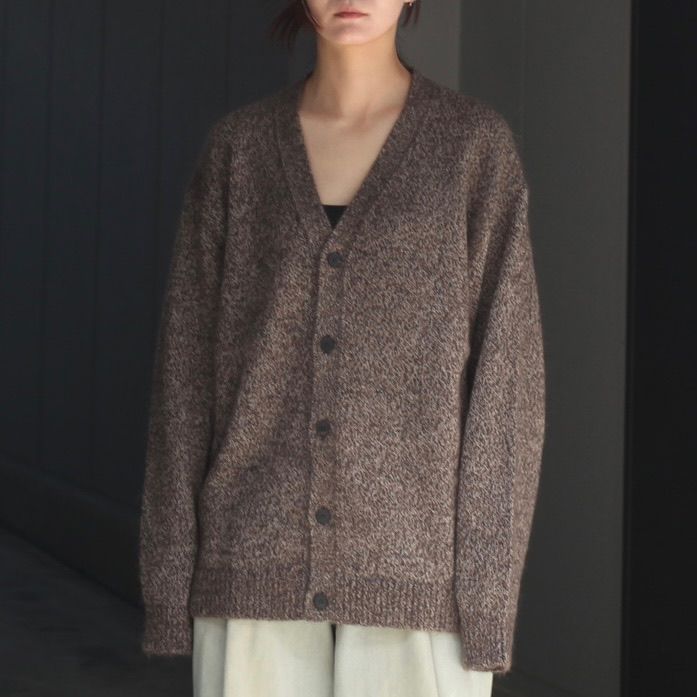 【残り一点】Wool Alpaca Mohair Oversized Cardigan