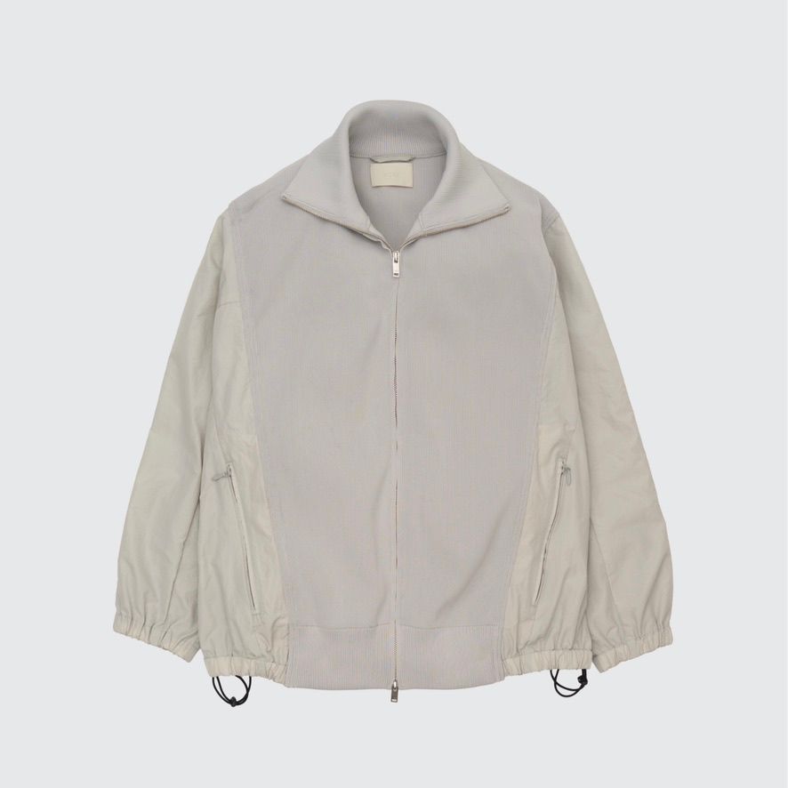【残り一点】Connected Rib Knit Trucker Jacket