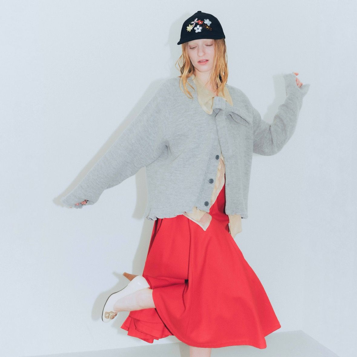 【残りわずか】Multi Flower Corduroy Cap