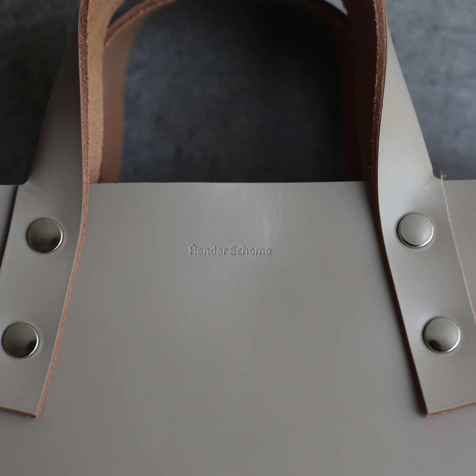 【次回入荷9月下旬予定】Assemble Rectangle Bag_S(BEIGE)