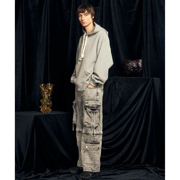 【残り一点】Big Pocket 2way Baggy Denim Cargo Pants