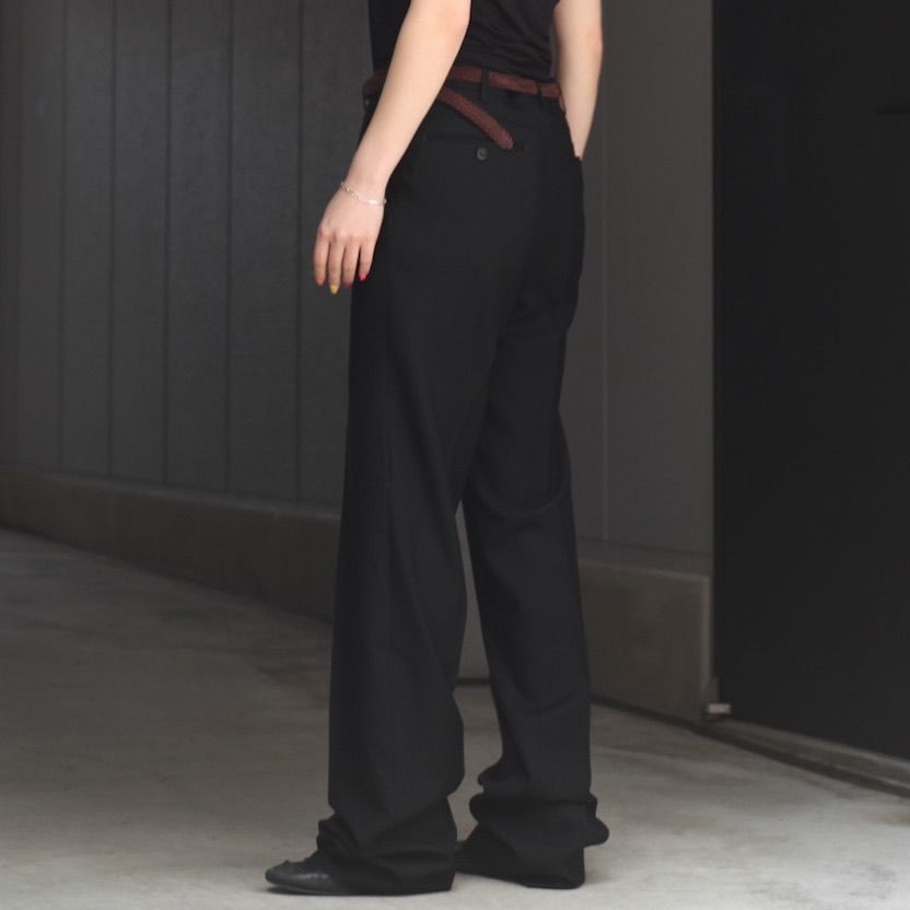 【残り一点】Wool Straight Trousers