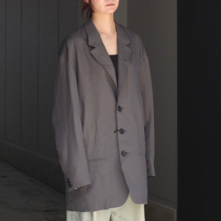 【残り一点】Draped Dart Wool Serge Blazer