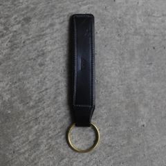 【残りわずか】Large Plain Stitched Key Fobs(BLACK)