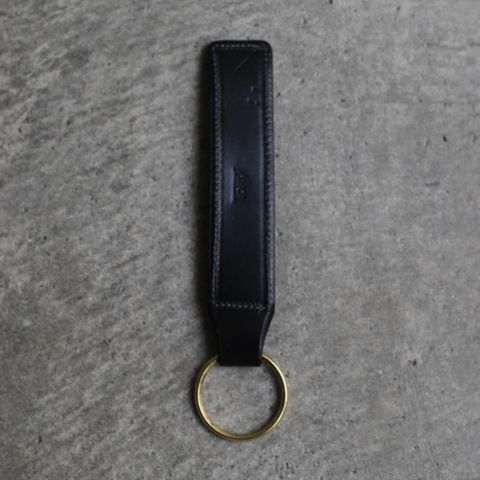 【残りわずか】Large Plain Stitched Key Fobs(BLACK)
