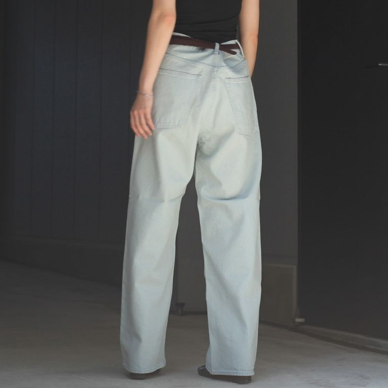 UNIVERSAL PRODUCTS - 【再販売通知受付可能】5P Baggie Denim Pants 