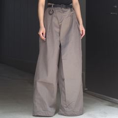 【残り一点】Wrapped Work Trousers With Night-Cut(AGED TWILL)