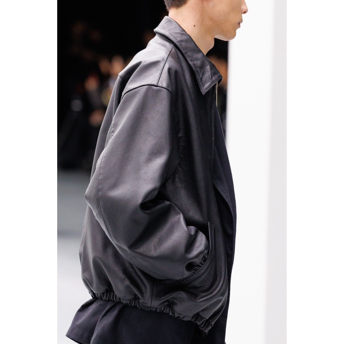 【残りわずか】Calf Leather Sports Jacket