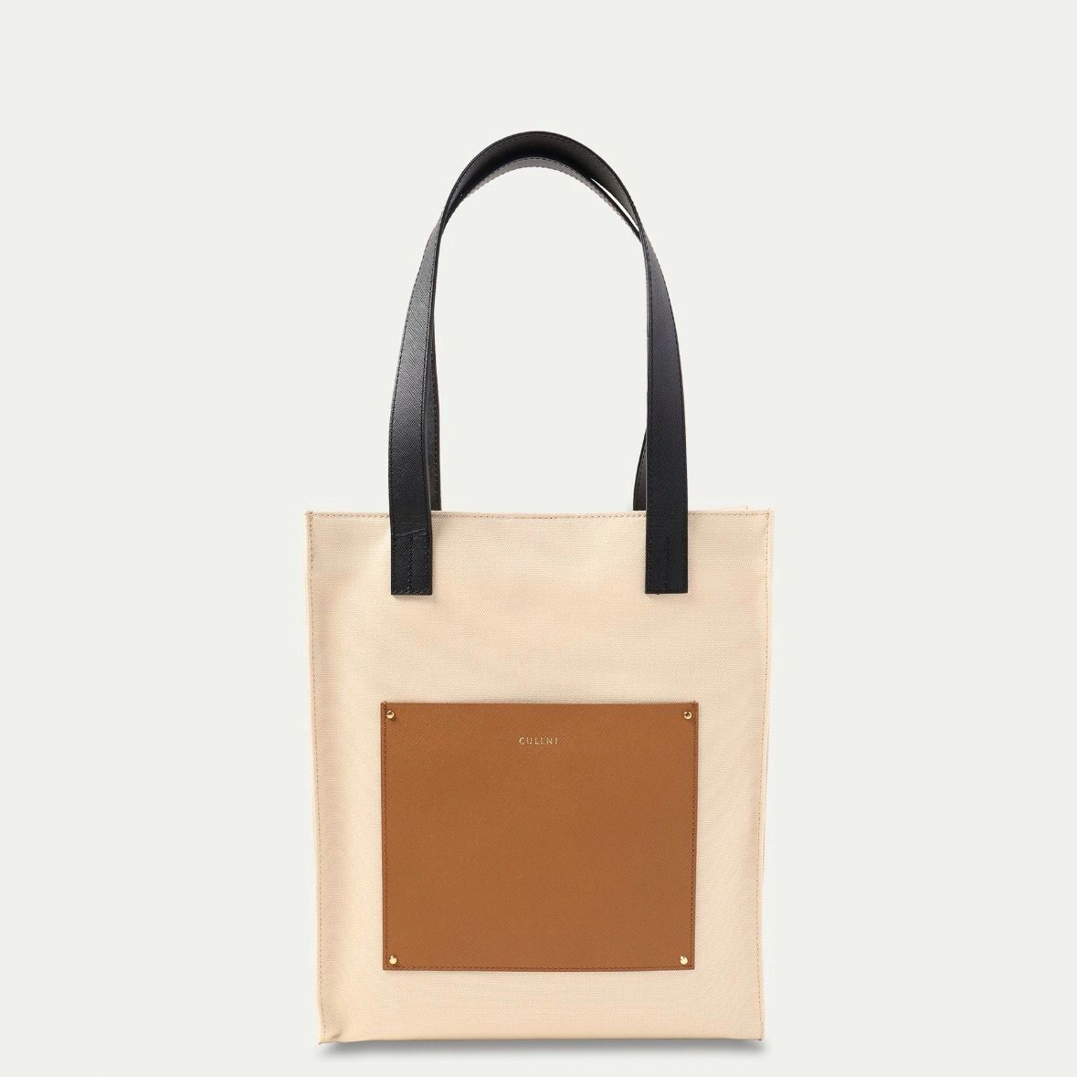 CULLNI - 【残り一点】Leather Pocket Canvas Mini Tote | ACRMTSM ONLINE STORE