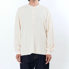 【残り一点】Waffle Henry Neck L/S T-Shirts