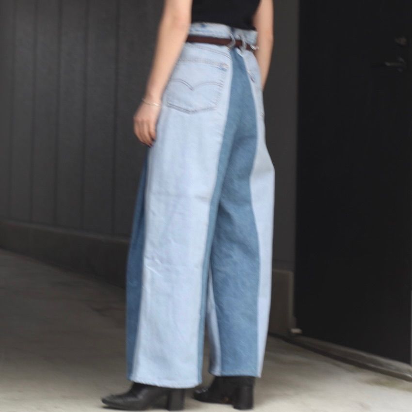 【残り一点】Re-Baggy_SIZE S(VINTAGE DENIM)